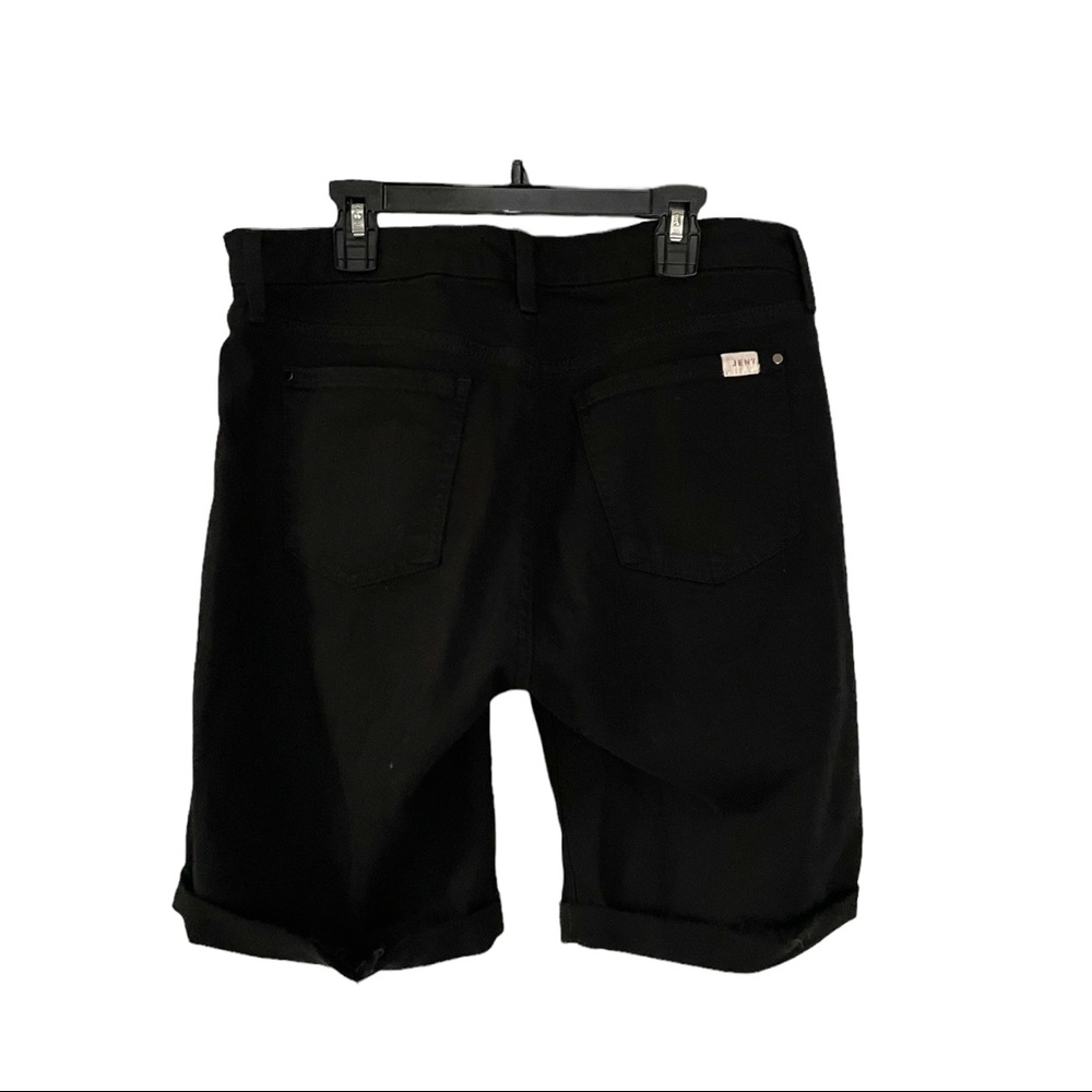 Jen 7 by 7 for all Mankind black denim jean shorts